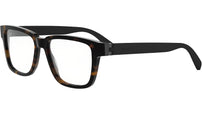 Bvlgari Aluminium Havana Square Eyeglasses