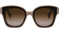 Fendi First Brown Square Sunglasses