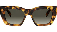 CELINE 3 Dots Havana Square Sunglasses