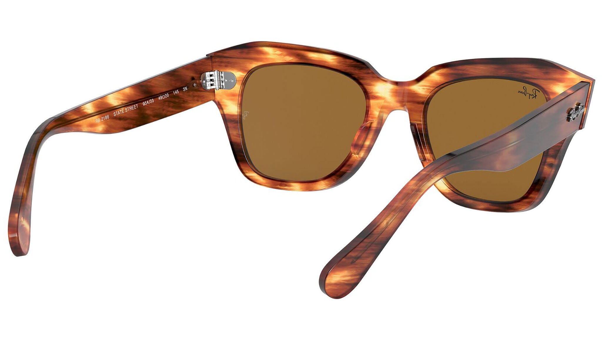 State Street RB2186 954/33 Striped Havana