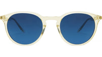 Princeton Brown Round Sunglasses