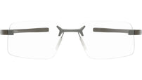 Flex Silver Geometric Eyeglasses
