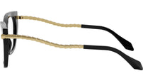 Serpenti Black Pantos Eyeglasses