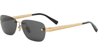Tubogas Gold Oval Sunglasses