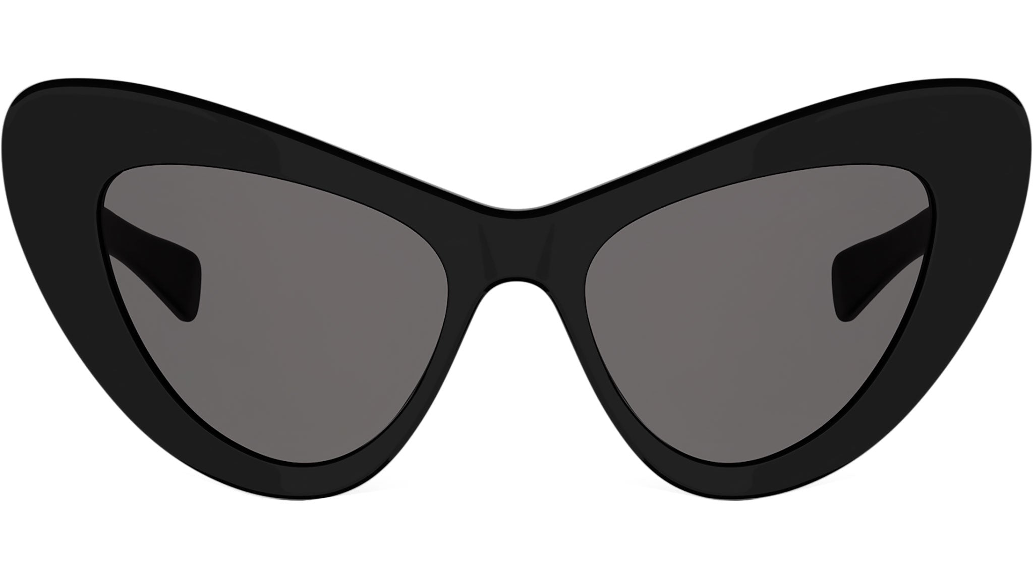 Triomphe Mini HD Black Cat Eye Sunglasses