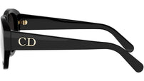 DiorGlow A1I Black Pilot Sunglasses