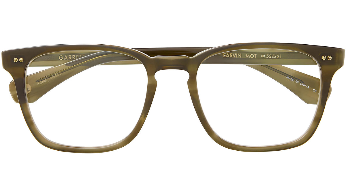 Earvin Matte Olive Tortoise