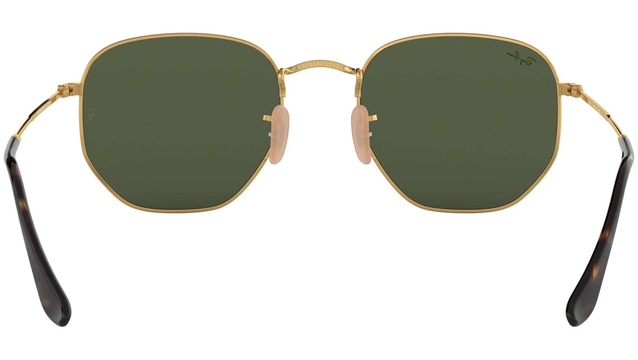 Hexagonal Flat Lenses RB3548N polished gold