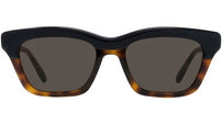Slim Tortoise Geometric Sunglasses