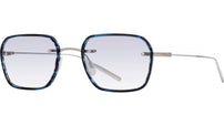 Louie Silver Square Sunglasses