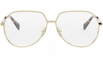CELINE Metal Gold Pilot Eyeglasses