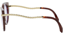 Serpenti Havana Cat Eye Eyeglasses