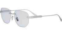 Octo Finissimo Silver Geometric Eyeglasses