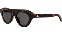 Triomphe Mini Havana Round Sunglasses