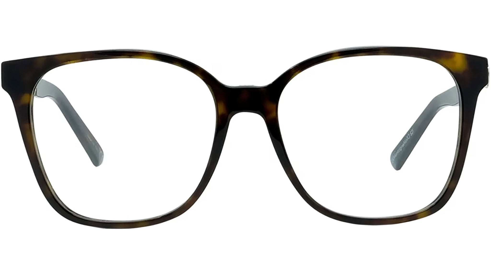 30MontaigneMiniO S2I Havana Geometric Eyeglasses