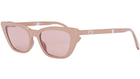 Baguette Pink Cat Eye Sunglasses
