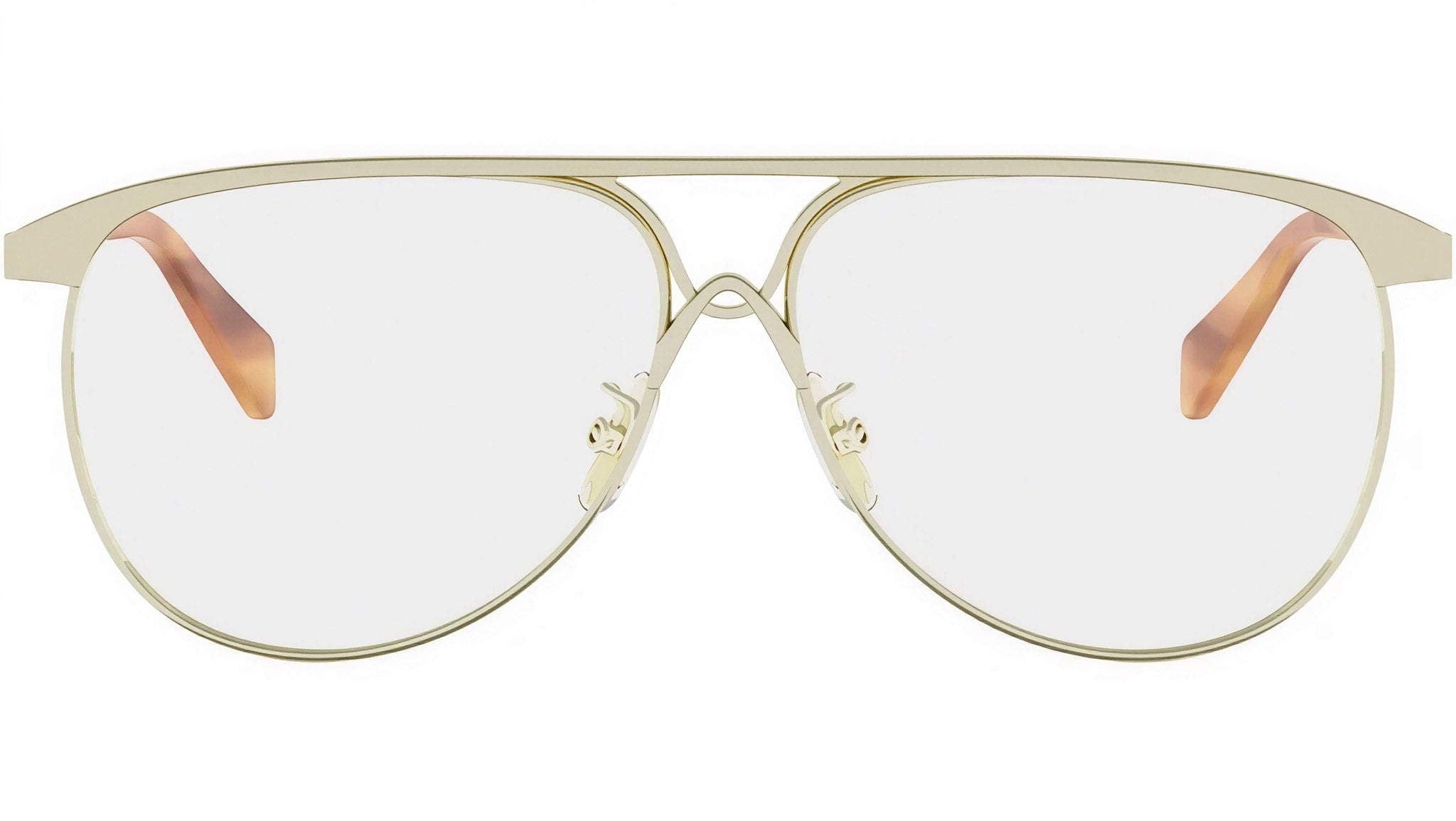 CELINE Metal Gold Pilot Sunglasses