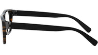 Aluminium Havana Rectangular Eyeglasses