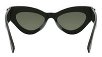 FF Diamonds Green Cat Eye Sunglasses