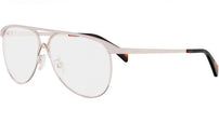 CELINE Metal Rose Gold Pilot Sunglasses