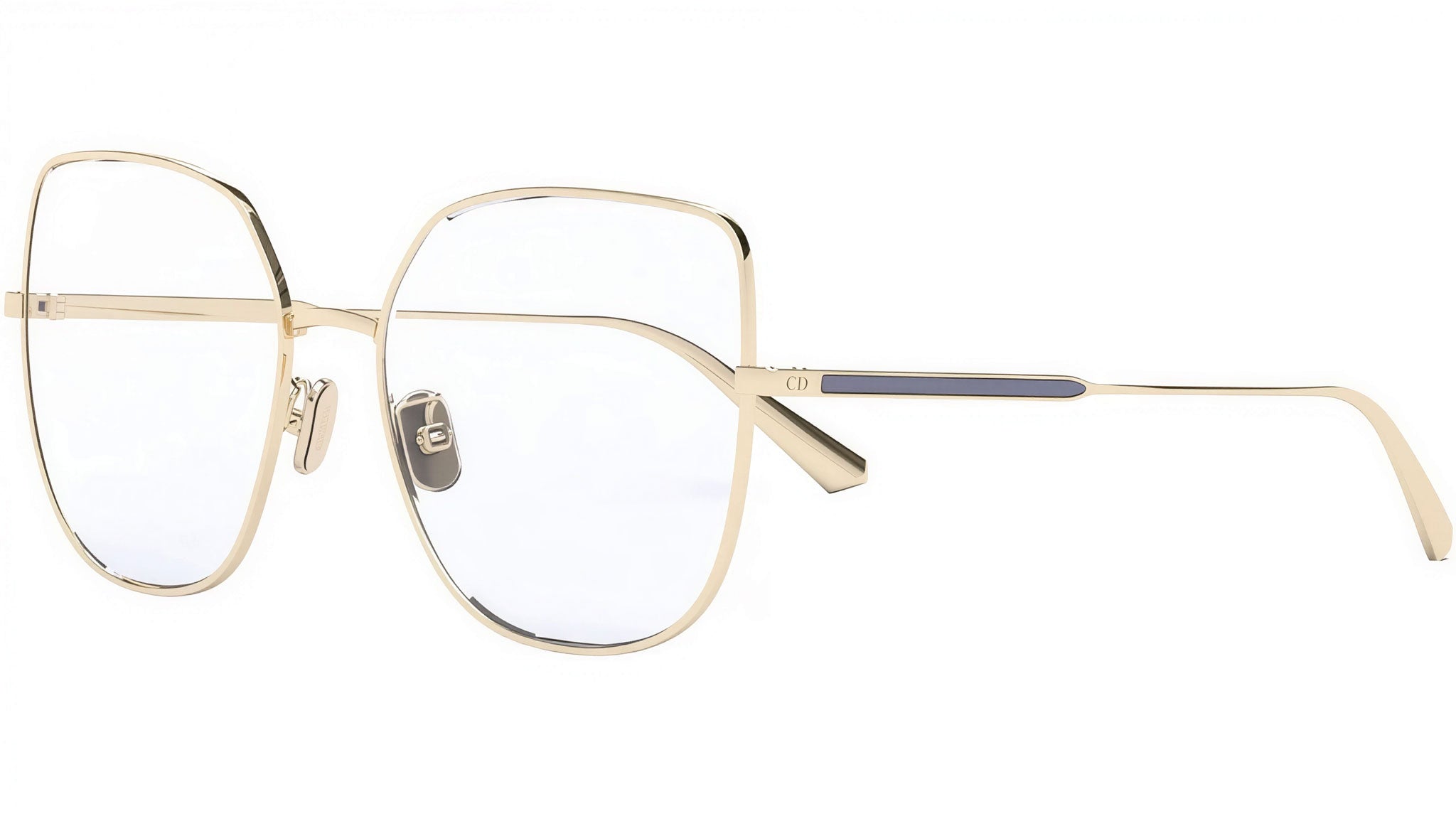 GemDiorO B2U Gold Cat Eye Eyeglasses
