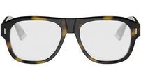 DiorTailoringO N1I Havana Pilot Eyeglasses