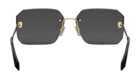 Serpenti Light Gold Geometric Sunglasses