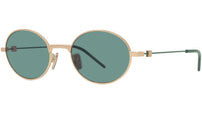 GV Speed Gold Round Sunglasses