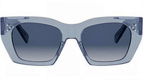 CELINE 3 Dots Blue Square Sunglasses