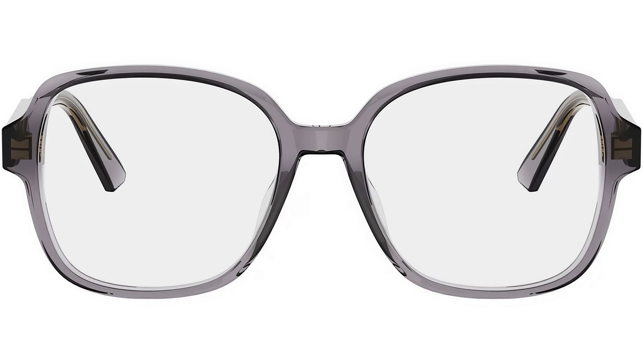 DiorPrismeO S6I Grey Geometric Eyeglasses