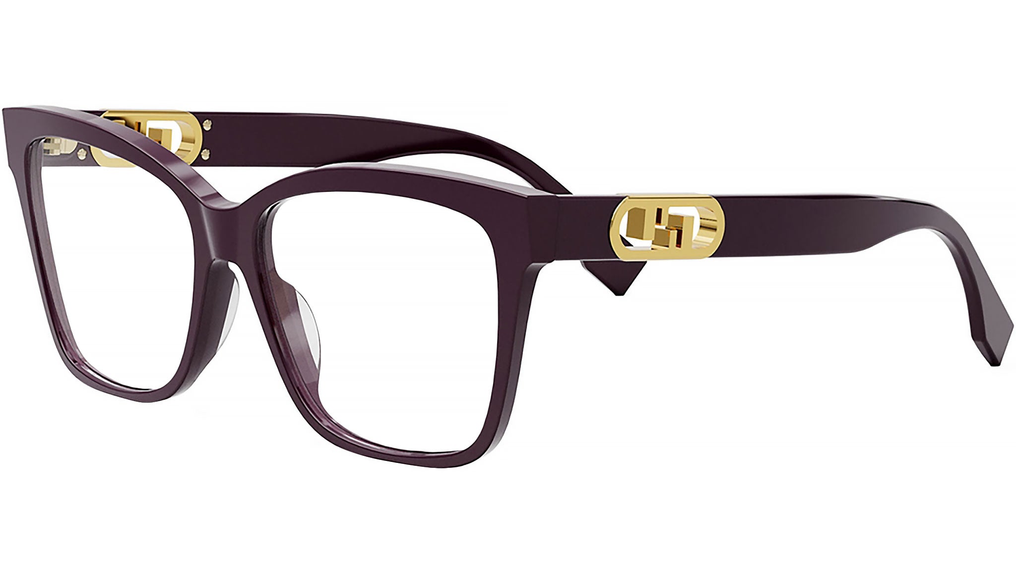 O&#39;Lock Violet Square Eyeglasses