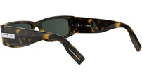DiorBlackSuit XL S5I Havana Rectangular Sunglasses
