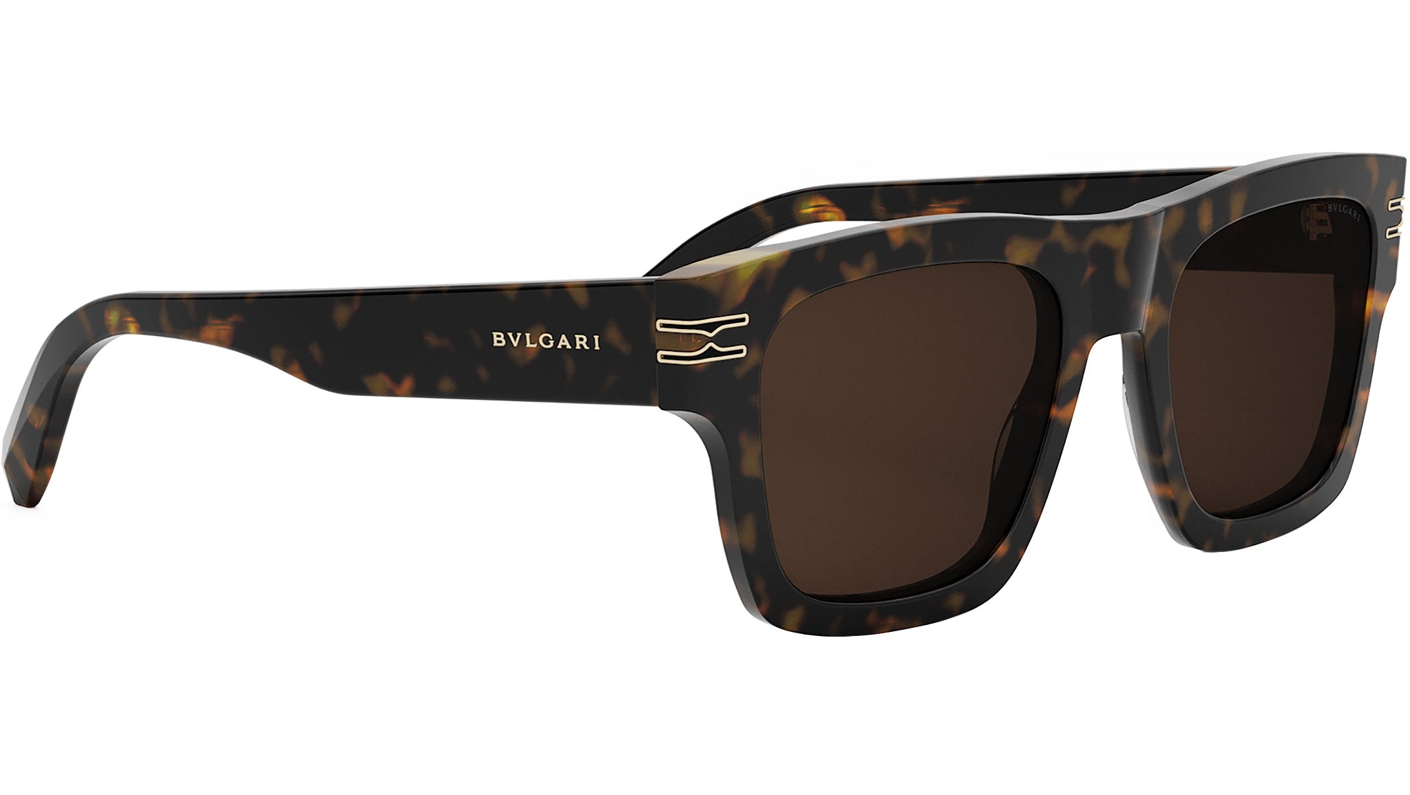 B.zero1 Havana Geometric Sunglasses