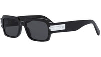 DiorBlackSuit XL S1I Black Rectangular Sunglasses