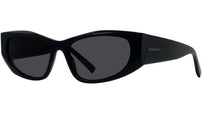 GV Day Black Geometric Sunglasses