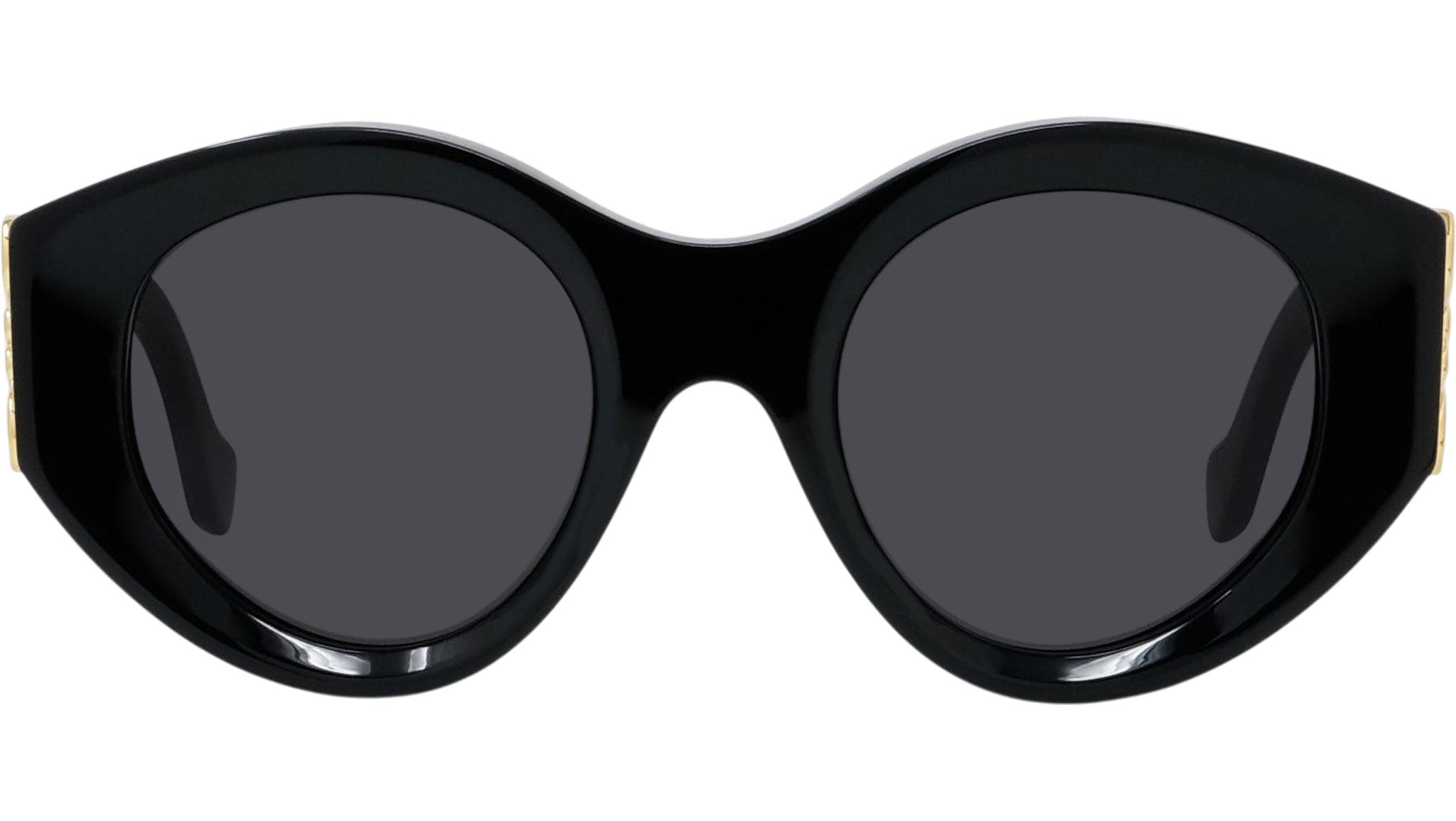 Anagram Black Round Sunglasses