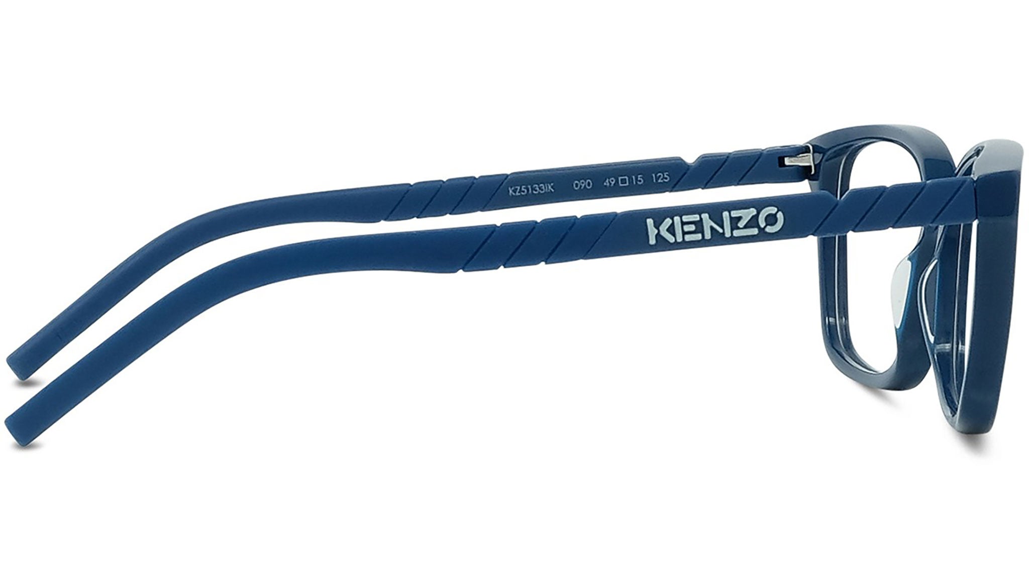 Kenzo Active Blue Rectangular Eyeglasses
