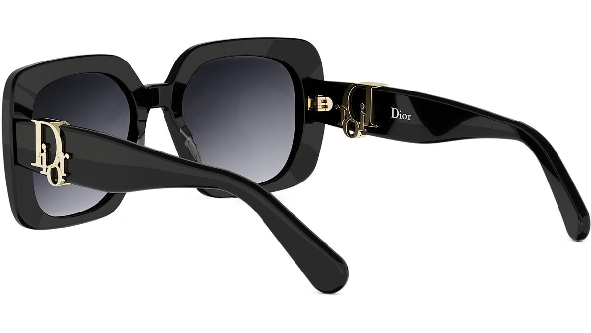 Dior Oblique S1I Black Square Sunglasses