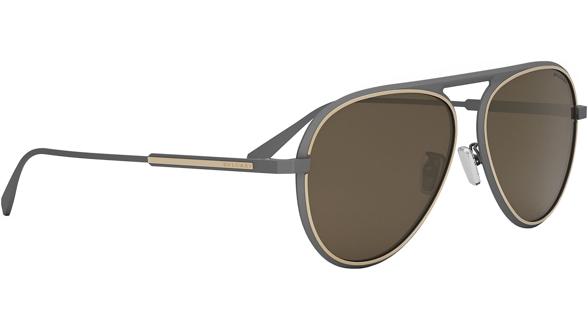 Octo Silver Pilot Sunglasses