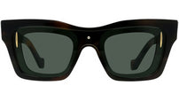 Signature Tortoise Geometric Sunglasses