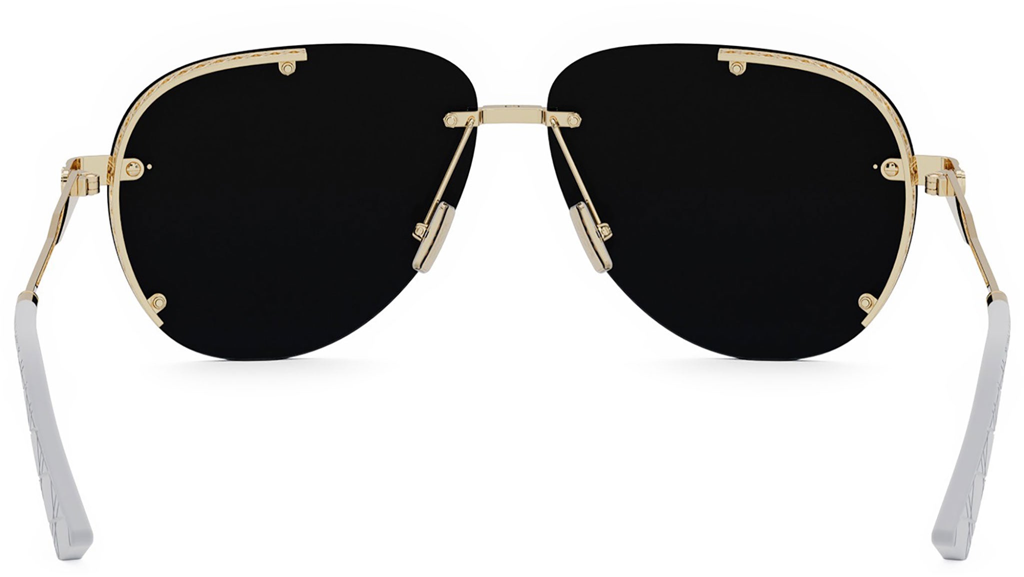 NeoDior A1U Yellow Pilot Sunglasses
