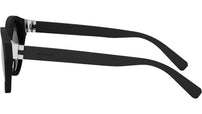 Bvlgari Aluminium Matte Black Round Sunglasses