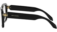Serpenti Forever Black Geometric Eyeglasses