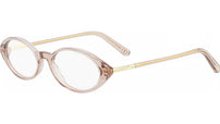 Mini CD O R8I Pink Oval Eyeglasses