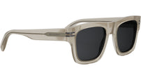 B.zero1 Brown Geometric Sunglasses