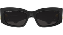 BB0360S 005 Solid Black Grey