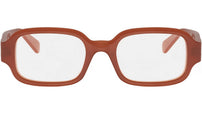Triomphe Brown Rectangle Sunglasses