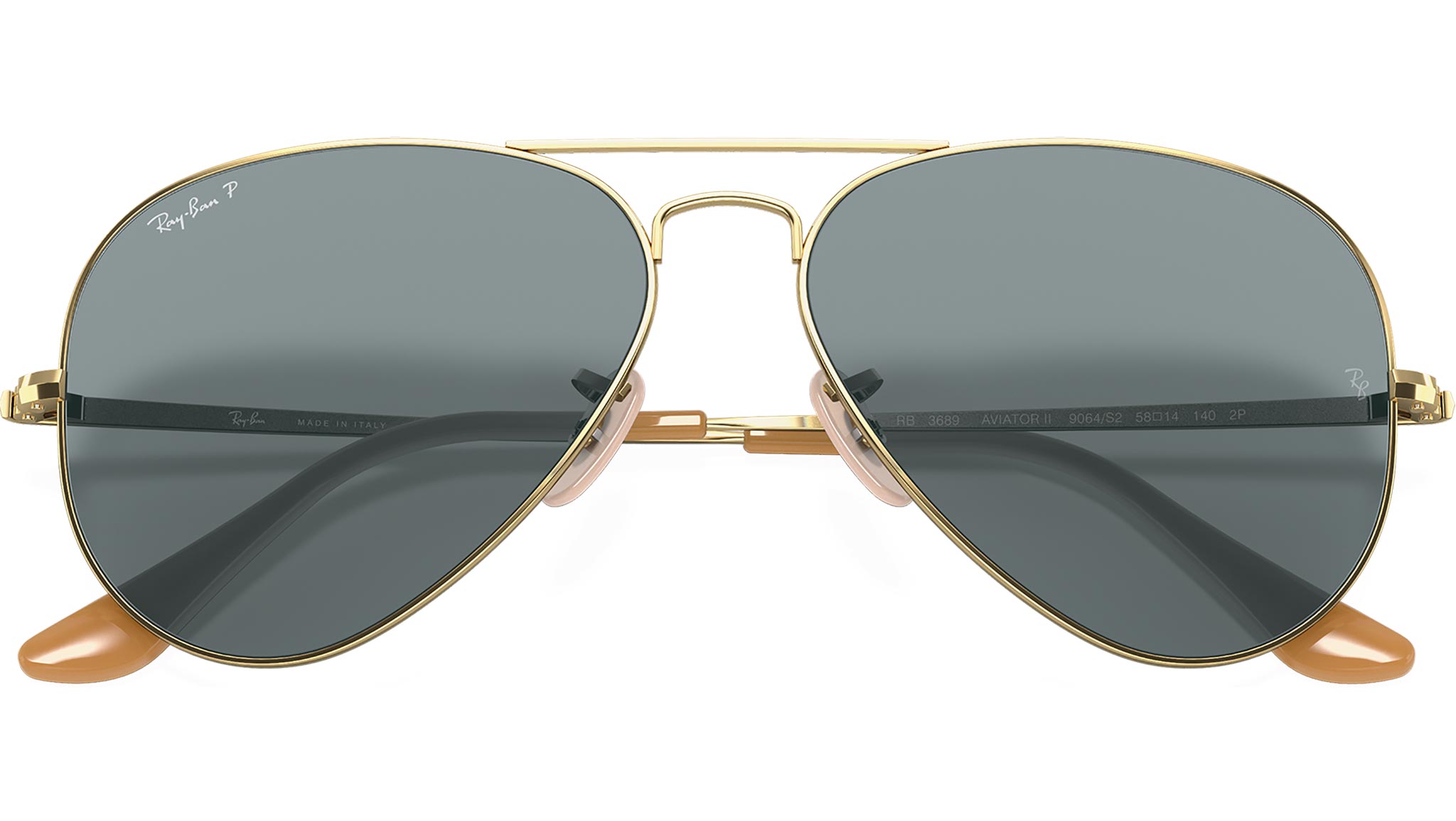 Aviator RB3689 gold blue