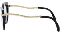 Serpenti Black Cat Eye Eyeglasses