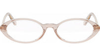 Mini CD O R8I Pink Oval Eyeglasses